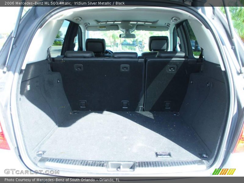 Iridium Silver Metallic / Black 2006 Mercedes-Benz ML 500 4Matic