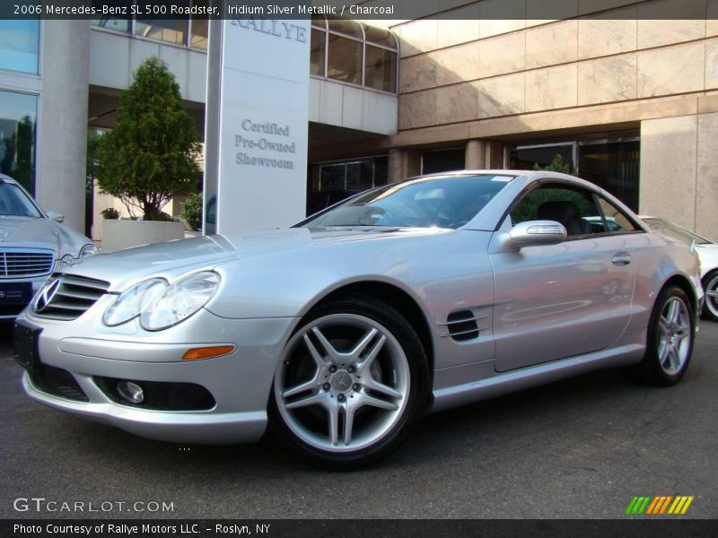 Iridium Silver Metallic / Charcoal 2006 Mercedes-Benz SL 500 Roadster