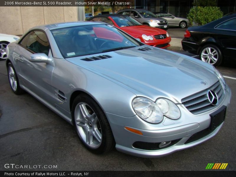 Iridium Silver Metallic / Charcoal 2006 Mercedes-Benz SL 500 Roadster