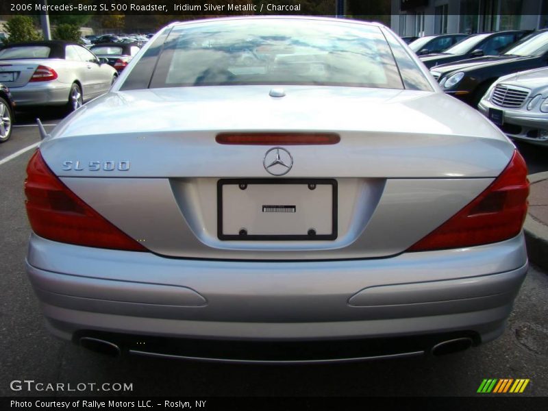 Iridium Silver Metallic / Charcoal 2006 Mercedes-Benz SL 500 Roadster