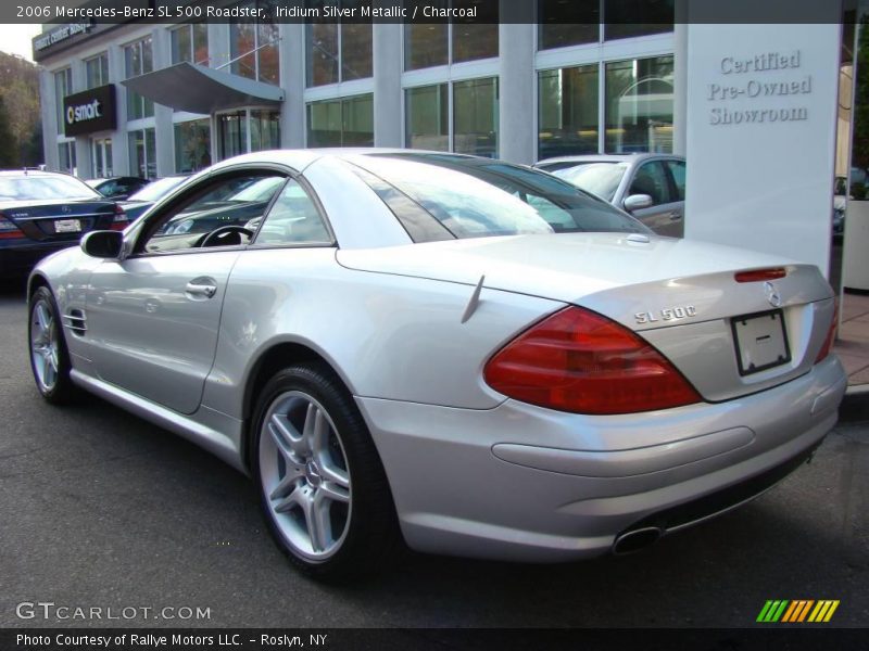 Iridium Silver Metallic / Charcoal 2006 Mercedes-Benz SL 500 Roadster