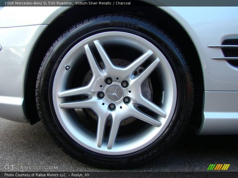 Iridium Silver Metallic / Charcoal 2006 Mercedes-Benz SL 500 Roadster