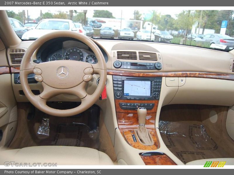 Arctic White / Cashmere 2007 Mercedes-Benz E 350 Sedan