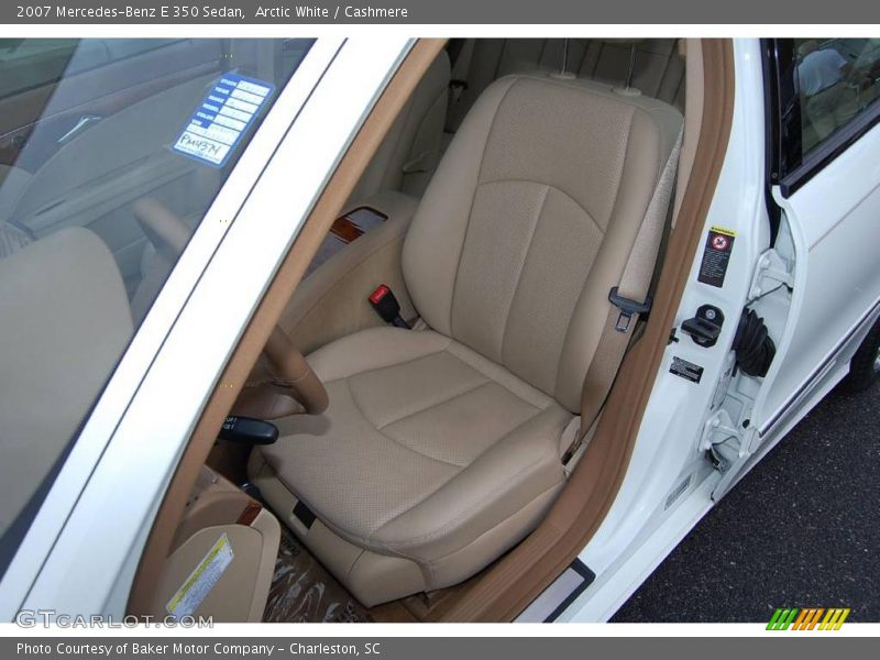 Arctic White / Cashmere 2007 Mercedes-Benz E 350 Sedan