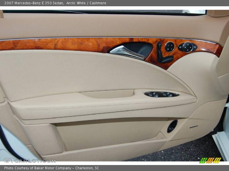 Arctic White / Cashmere 2007 Mercedes-Benz E 350 Sedan