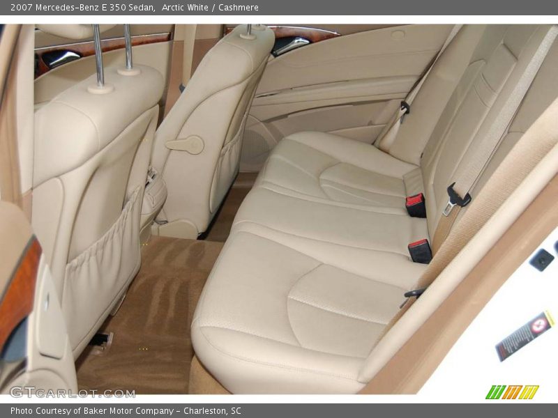 Arctic White / Cashmere 2007 Mercedes-Benz E 350 Sedan