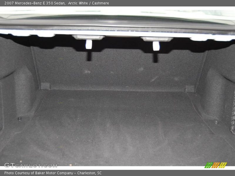 Arctic White / Cashmere 2007 Mercedes-Benz E 350 Sedan