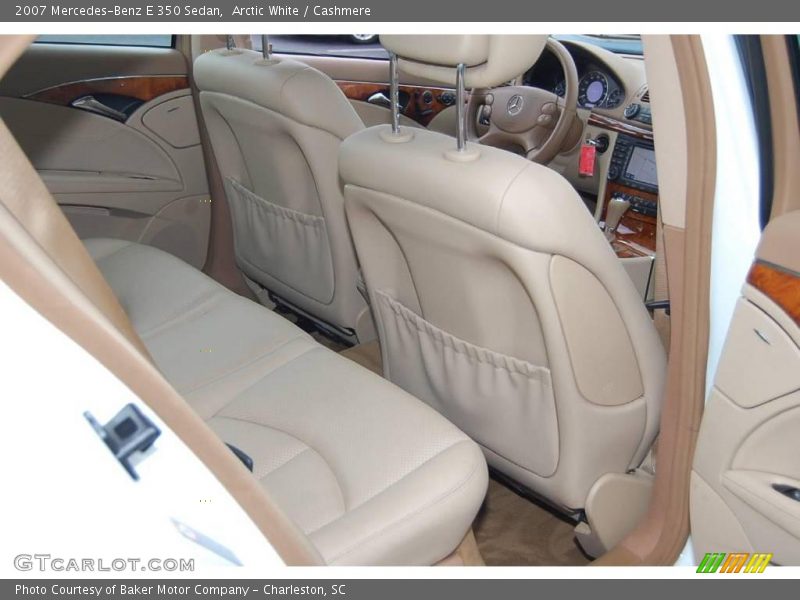 Arctic White / Cashmere 2007 Mercedes-Benz E 350 Sedan
