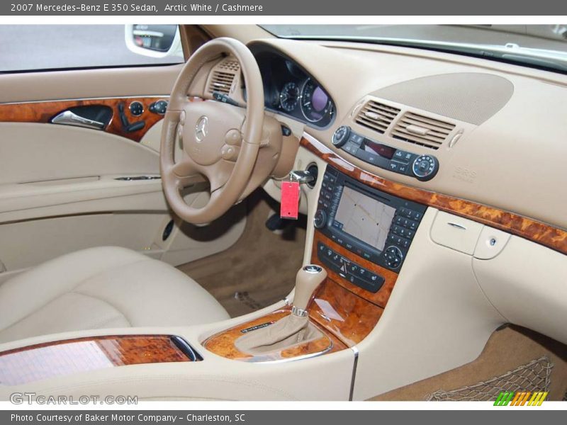Arctic White / Cashmere 2007 Mercedes-Benz E 350 Sedan