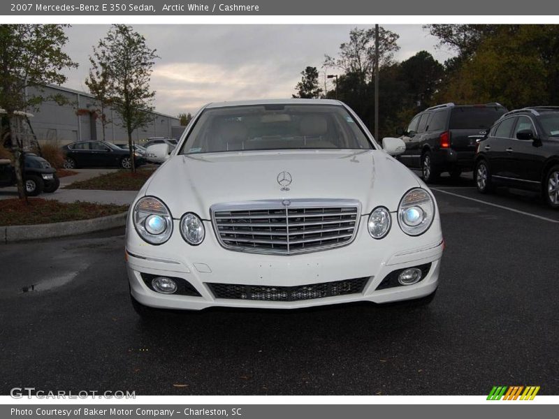Arctic White / Cashmere 2007 Mercedes-Benz E 350 Sedan