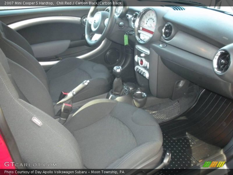  2007 Cooper S Hardtop Carbon Black/Carbon Black Interior