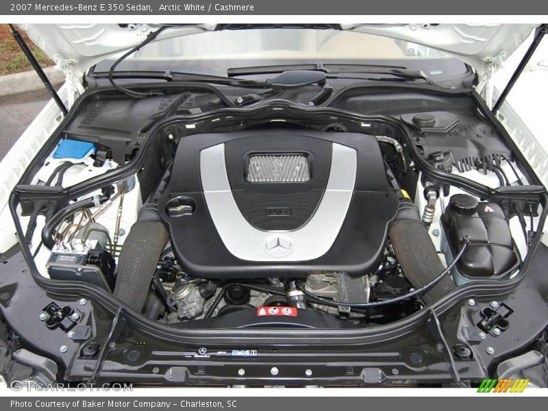 Arctic White / Cashmere 2007 Mercedes-Benz E 350 Sedan