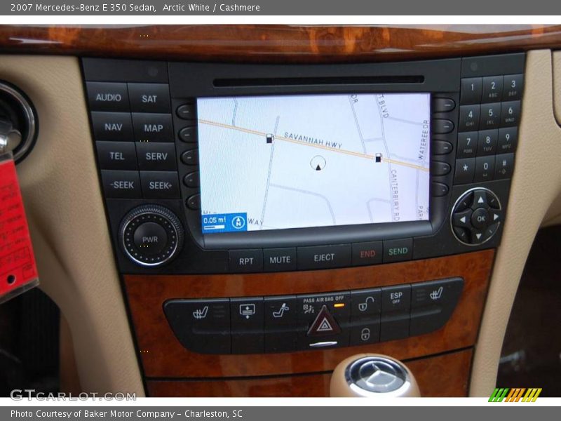 Arctic White / Cashmere 2007 Mercedes-Benz E 350 Sedan