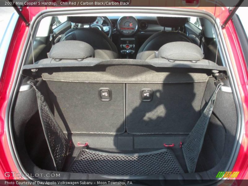 Chili Red / Carbon Black/Carbon Black 2007 Mini Cooper S Hardtop