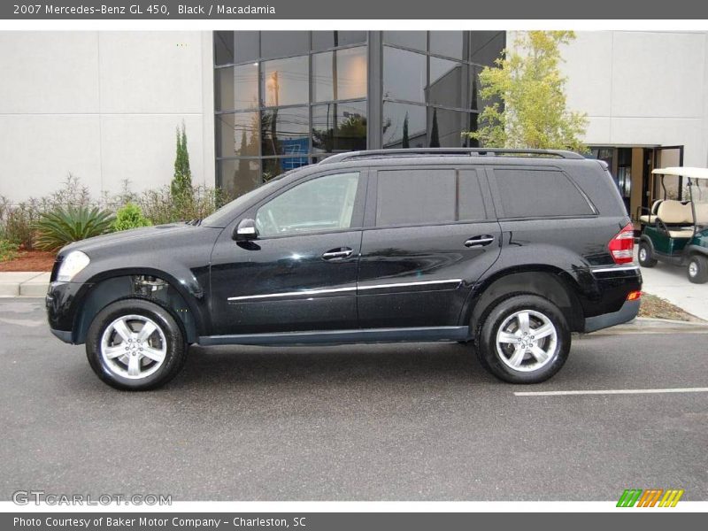 Black / Macadamia 2007 Mercedes-Benz GL 450