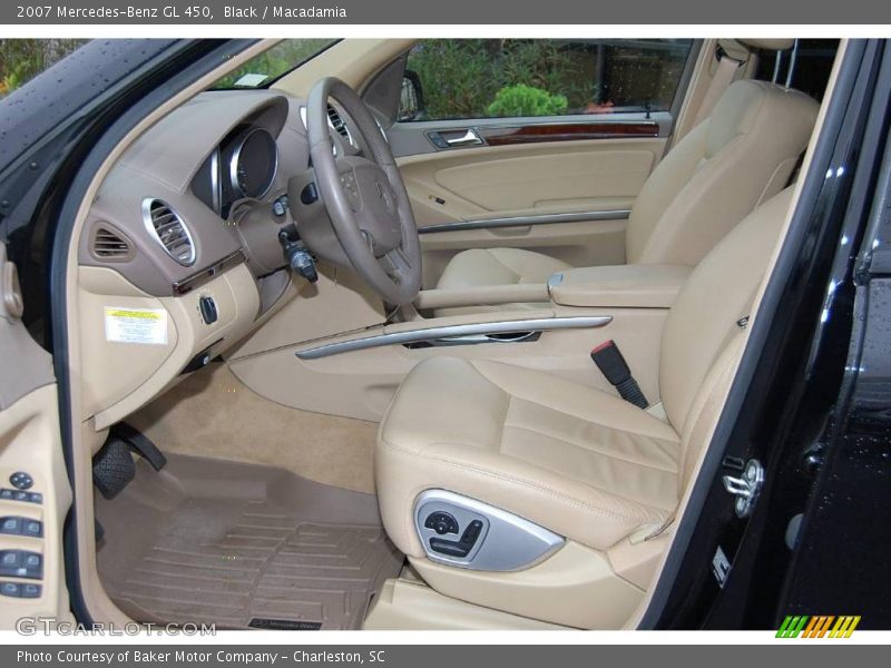 Black / Macadamia 2007 Mercedes-Benz GL 450