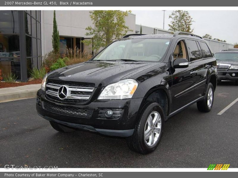 Black / Macadamia 2007 Mercedes-Benz GL 450