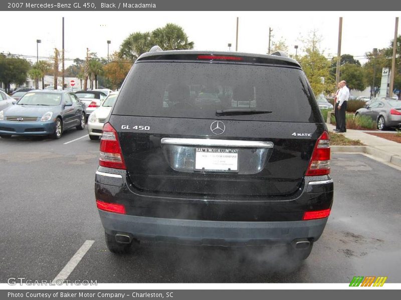 Black / Macadamia 2007 Mercedes-Benz GL 450
