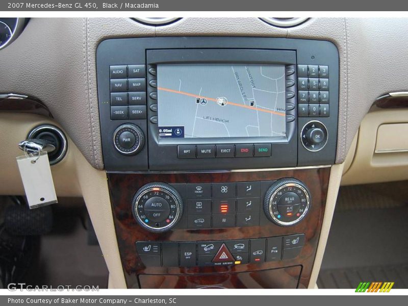 Black / Macadamia 2007 Mercedes-Benz GL 450