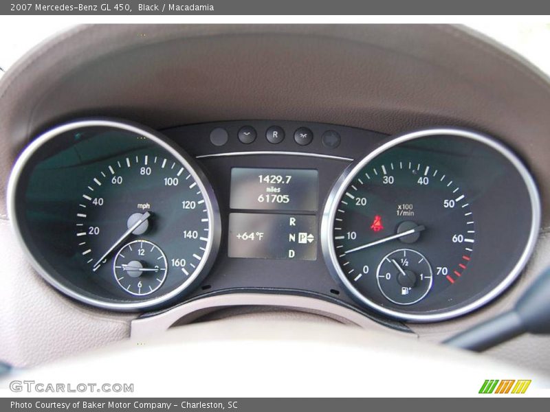 Black / Macadamia 2007 Mercedes-Benz GL 450
