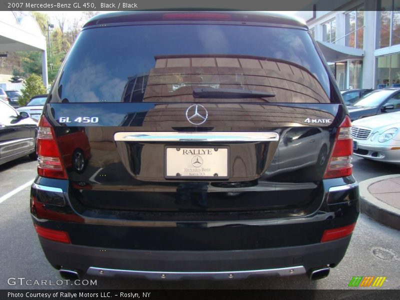 Black / Black 2007 Mercedes-Benz GL 450