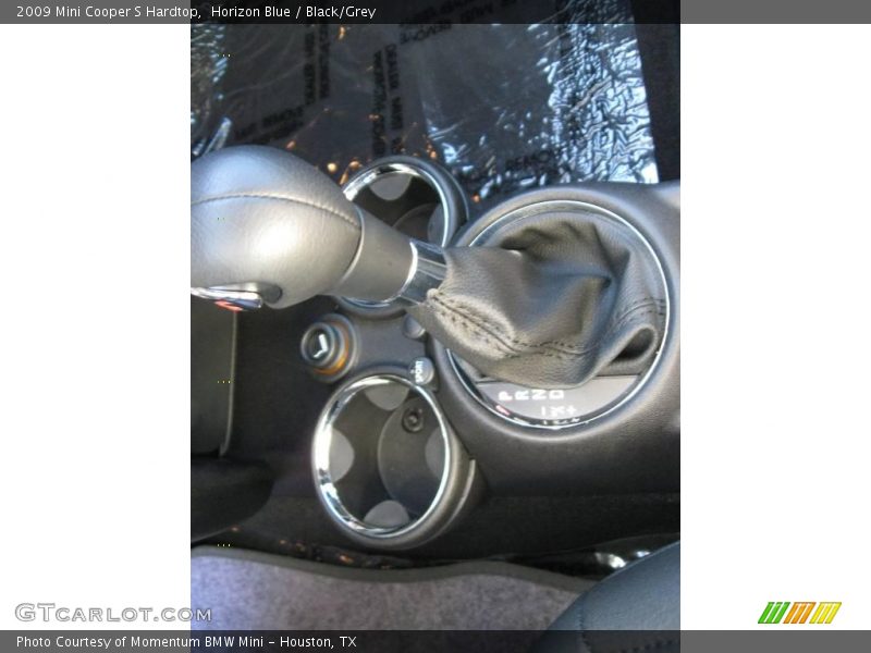 Horizon Blue / Black/Grey 2009 Mini Cooper S Hardtop