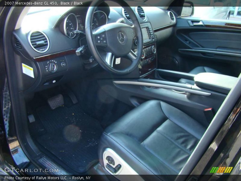 Black / Black 2007 Mercedes-Benz GL 450
