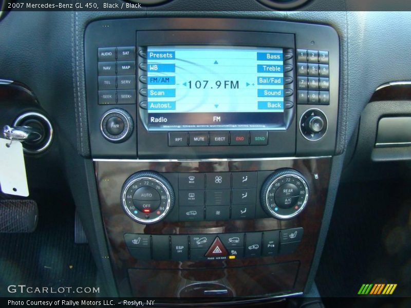 Black / Black 2007 Mercedes-Benz GL 450