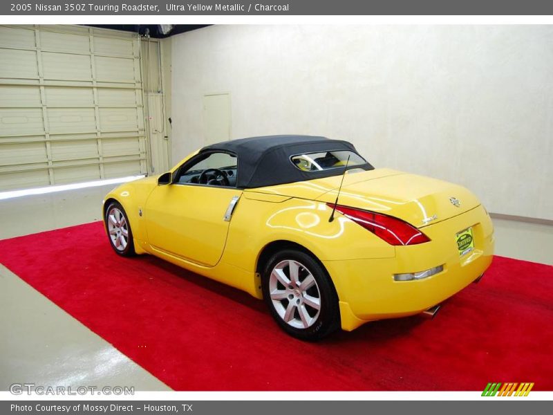 Ultra Yellow Metallic / Charcoal 2005 Nissan 350Z Touring Roadster