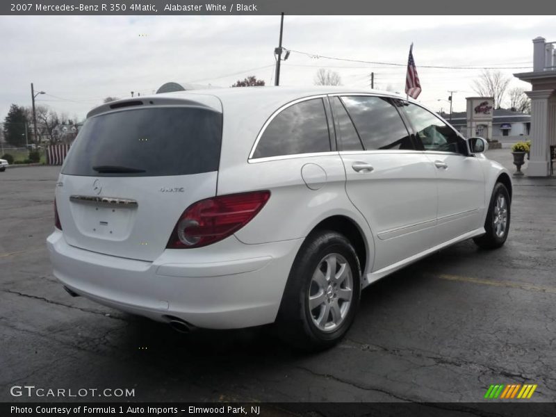 Alabaster White / Black 2007 Mercedes-Benz R 350 4Matic