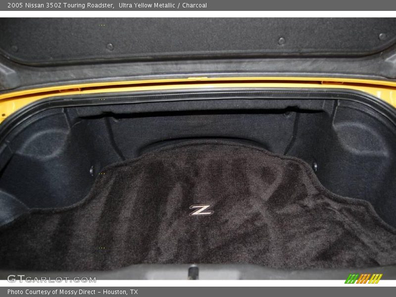 Ultra Yellow Metallic / Charcoal 2005 Nissan 350Z Touring Roadster