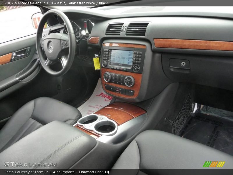 Alabaster White / Black 2007 Mercedes-Benz R 350 4Matic