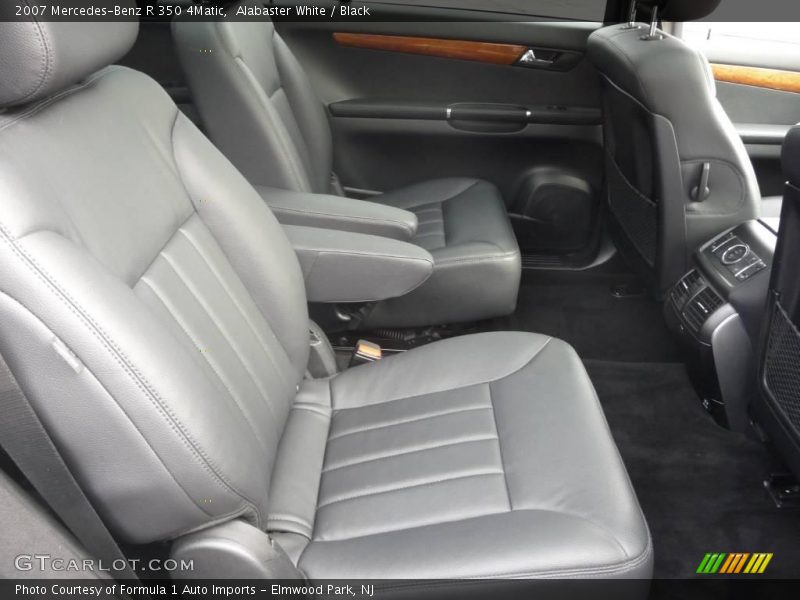 Alabaster White / Black 2007 Mercedes-Benz R 350 4Matic
