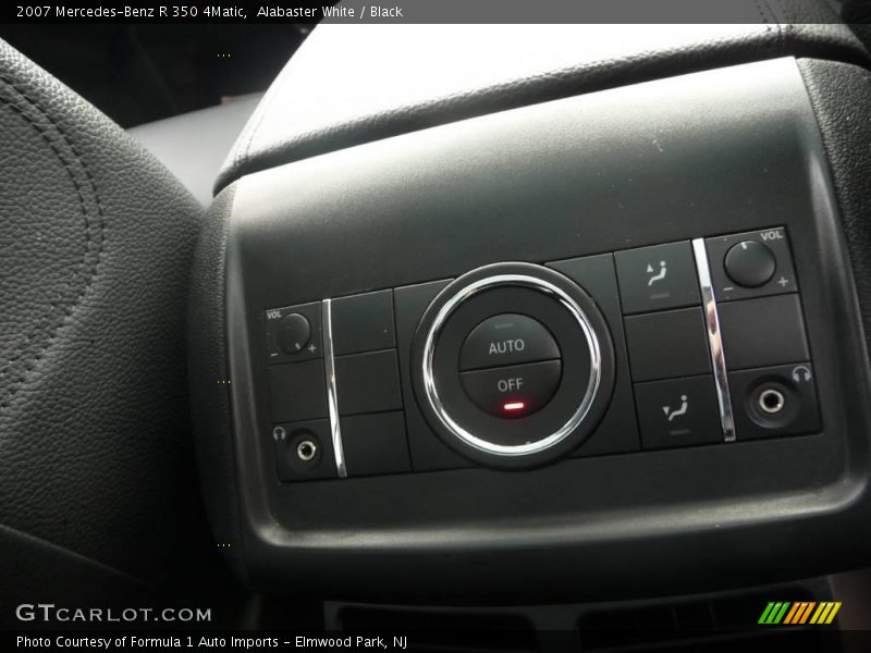 Alabaster White / Black 2007 Mercedes-Benz R 350 4Matic