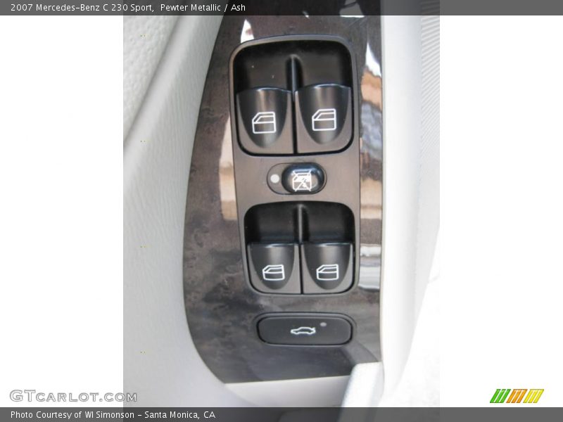 Pewter Metallic / Ash 2007 Mercedes-Benz C 230 Sport