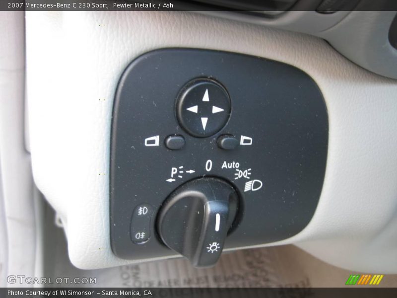 Pewter Metallic / Ash 2007 Mercedes-Benz C 230 Sport
