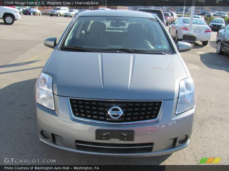 Magnetic Gray / Charcoal/Steel 2008 Nissan Sentra 2.0