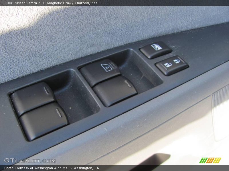 Magnetic Gray / Charcoal/Steel 2008 Nissan Sentra 2.0