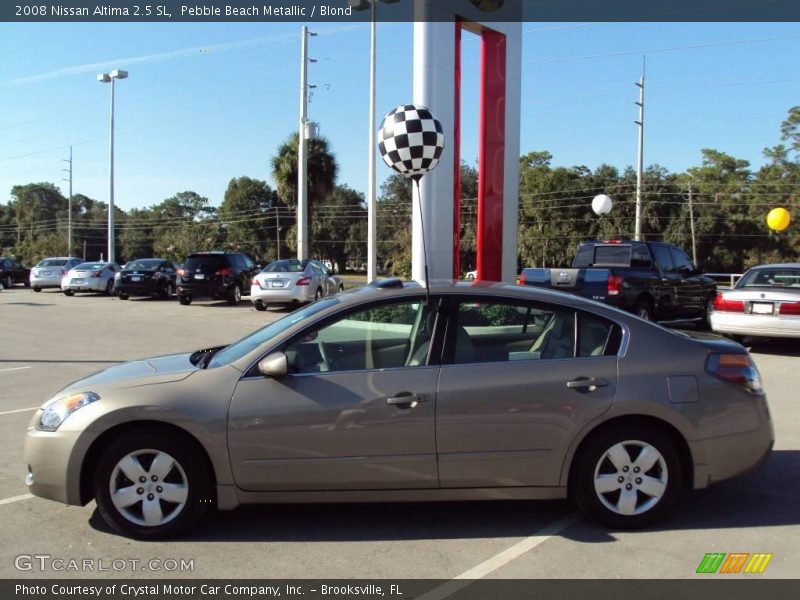 Pebble Beach Metallic / Blond 2008 Nissan Altima 2.5 SL