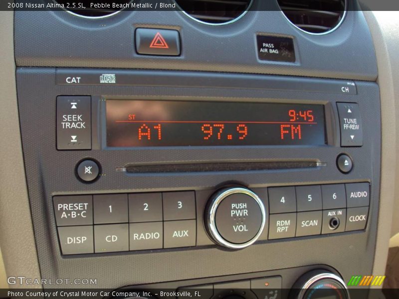 Pebble Beach Metallic / Blond 2008 Nissan Altima 2.5 SL