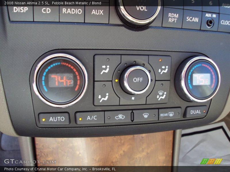 Pebble Beach Metallic / Blond 2008 Nissan Altima 2.5 SL