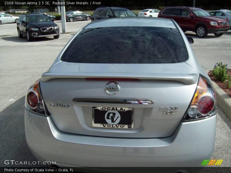 Radiant Silver Metallic / Frost 2008 Nissan Altima 3.5 SE