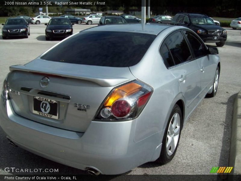 Radiant Silver Metallic / Frost 2008 Nissan Altima 3.5 SE