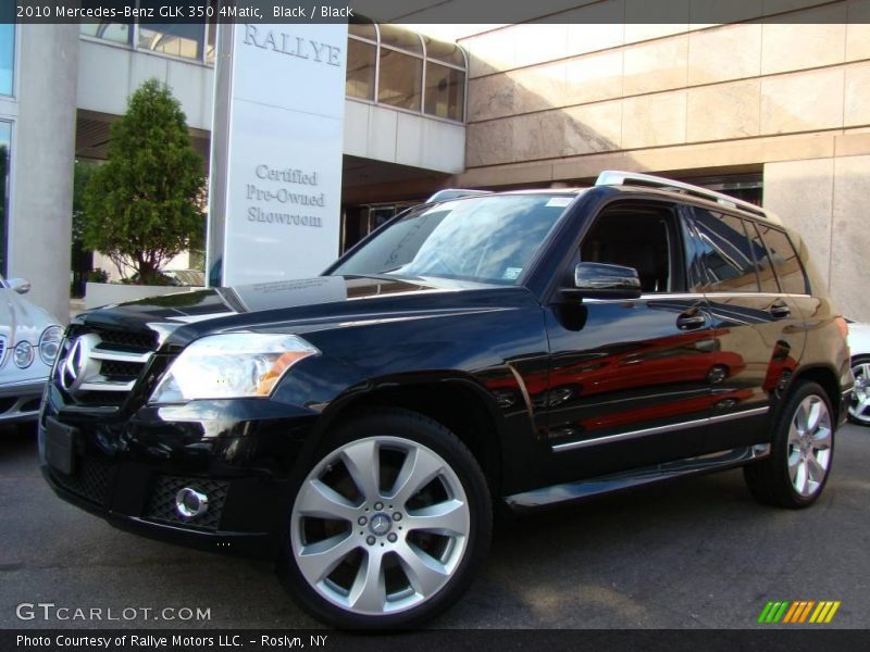 Black / Black 2010 Mercedes-Benz GLK 350 4Matic