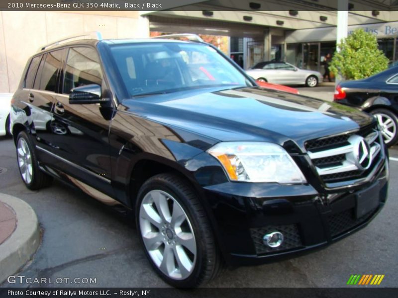 Black / Black 2010 Mercedes-Benz GLK 350 4Matic