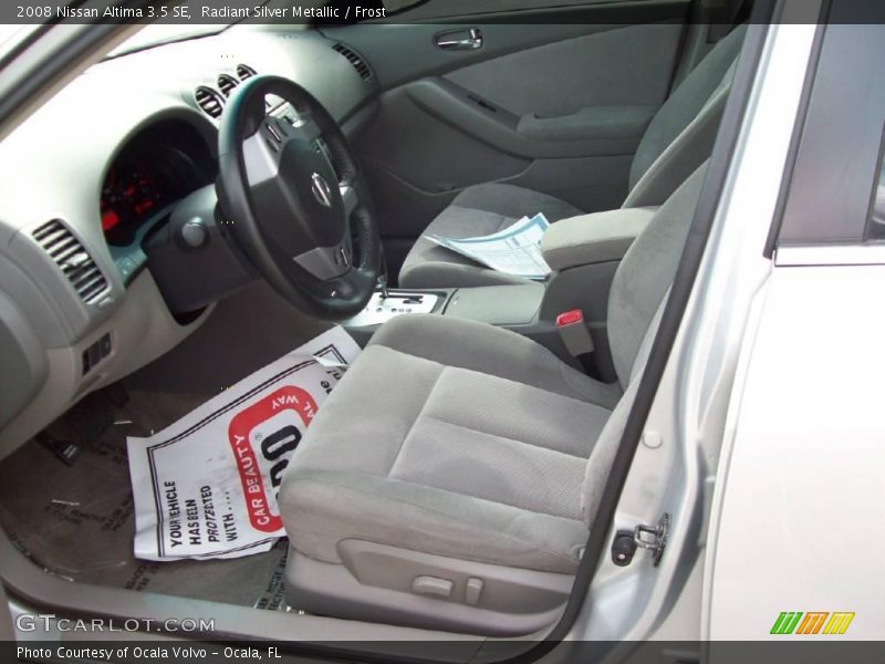 Radiant Silver Metallic / Frost 2008 Nissan Altima 3.5 SE