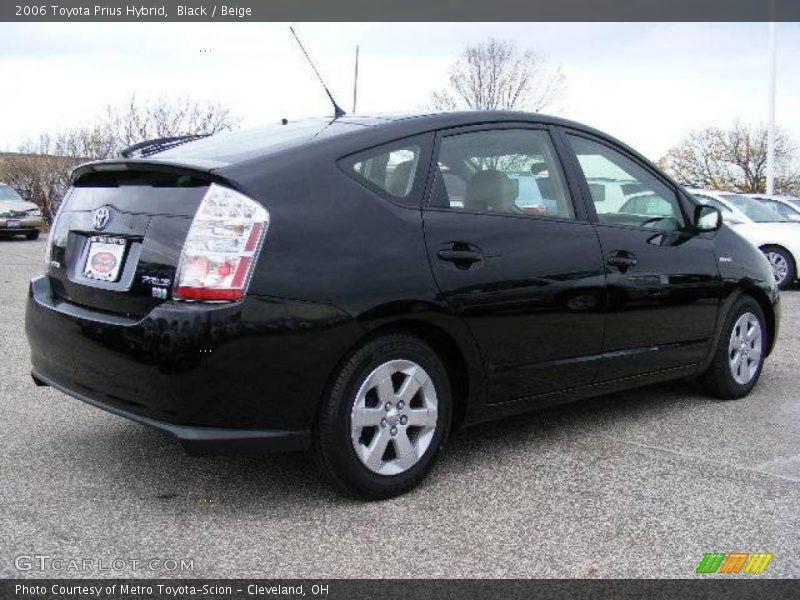 Black / Beige 2006 Toyota Prius Hybrid