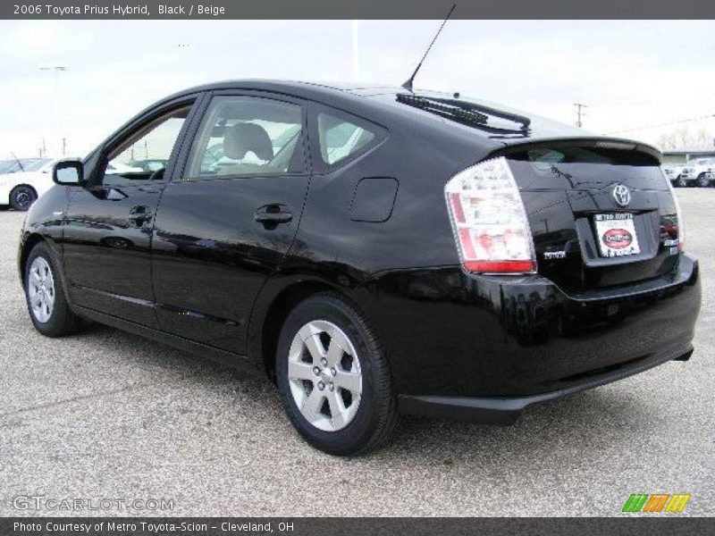 Black / Beige 2006 Toyota Prius Hybrid