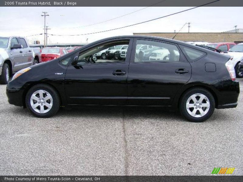 Black / Beige 2006 Toyota Prius Hybrid