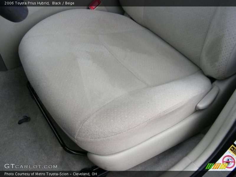 Black / Beige 2006 Toyota Prius Hybrid